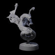 Hissing Flying Snake E Miniature for Dungeons and Dragons, Pathfinder or other TTRPGs