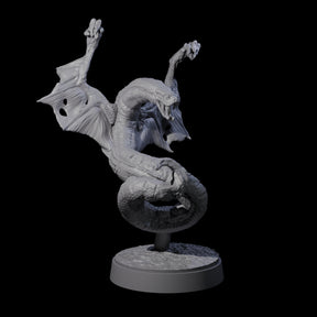 Hissing Flying Snake E Miniature for Dungeons and Dragons, Pathfinder or other TTRPGs
