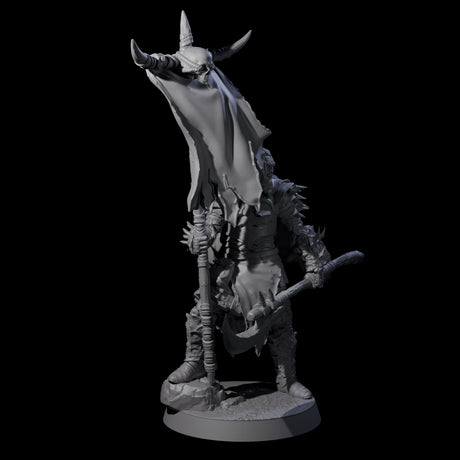 Hobgoblin Bannerman Miniature for Dungeons and Dragons, Pathfinder or other TTRPGs