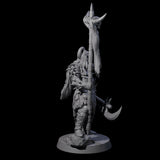 Hobgoblin Bannerman Miniature for Dungeons and Dragons, Pathfinder or other TTRPGs