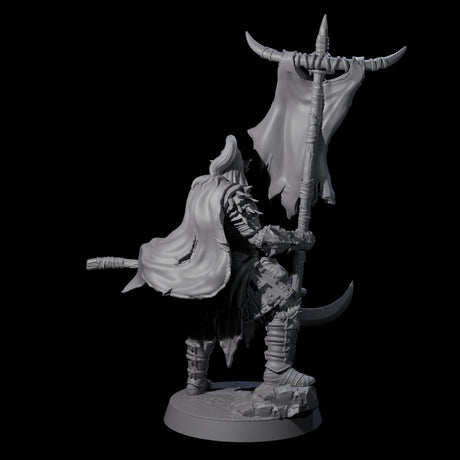 Hobgoblin Bannerman Miniature for Dungeons and Dragons, Pathfinder or other TTRPGs