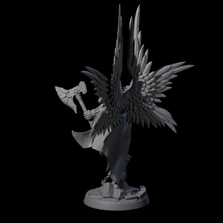Holy Angel of Justice Miniature for Dungeons and Dragons, Pathfinder or other TTRPGs