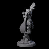 Holy Crusader with Gun Miniature for Dungeons and Dragons, Pathfinder or other TTRPGs