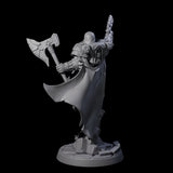 Holy Crusader with Gun Miniature for Dungeons and Dragons, Pathfinder or other TTRPGs
