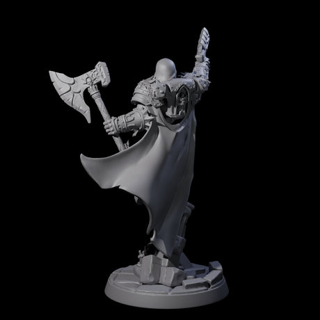 Holy Crusader with Gun Miniature for Dungeons and Dragons, Pathfinder or other TTRPGs
