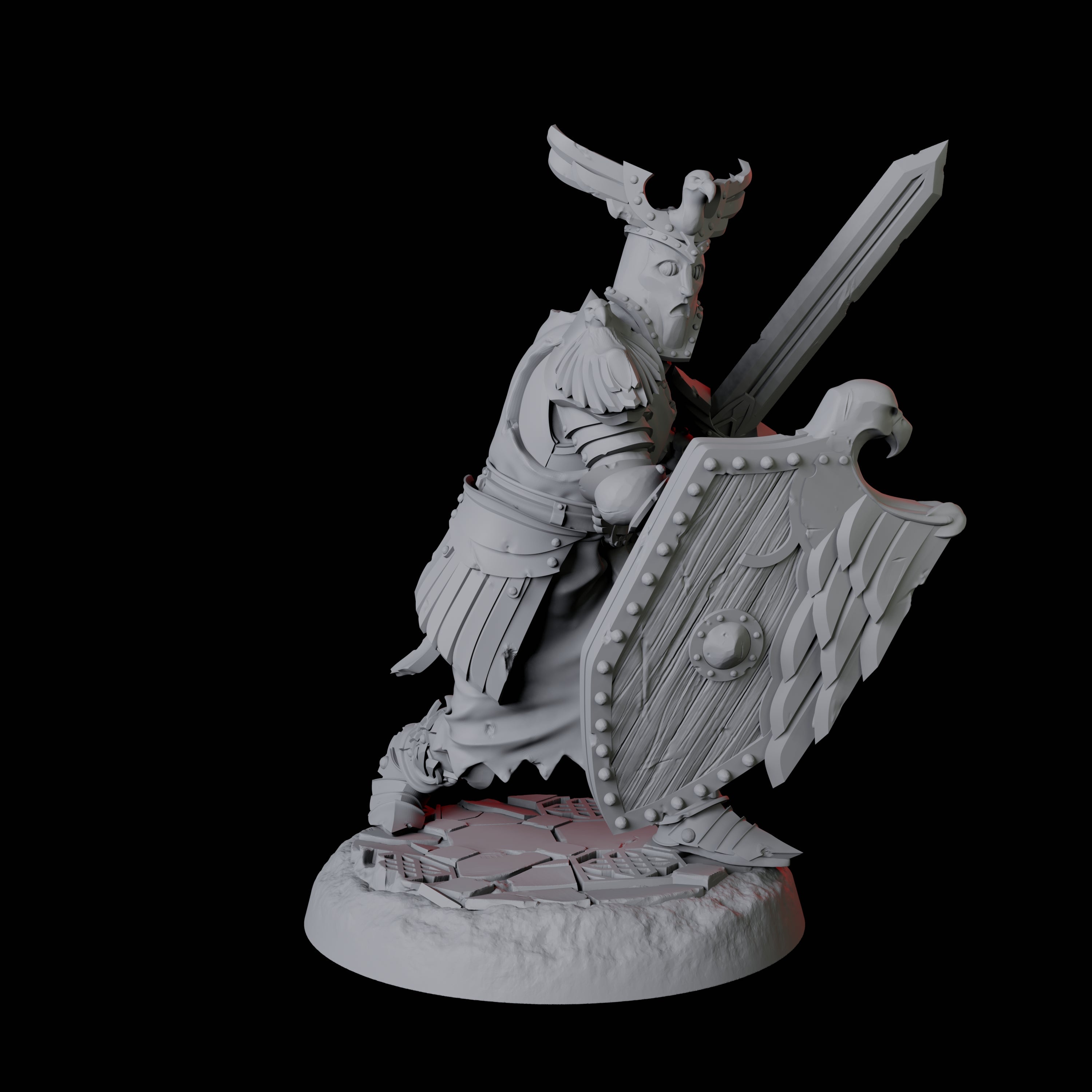 Holy Inquisitor Paladin Miniature for Dungeons and Dragons, Pathfinder or other TTRPGs