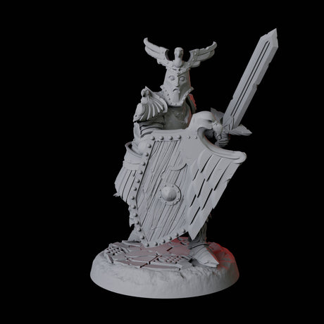 Holy Inquisitor Paladin Miniature for Dungeons and Dragons, Pathfinder or other TTRPGs