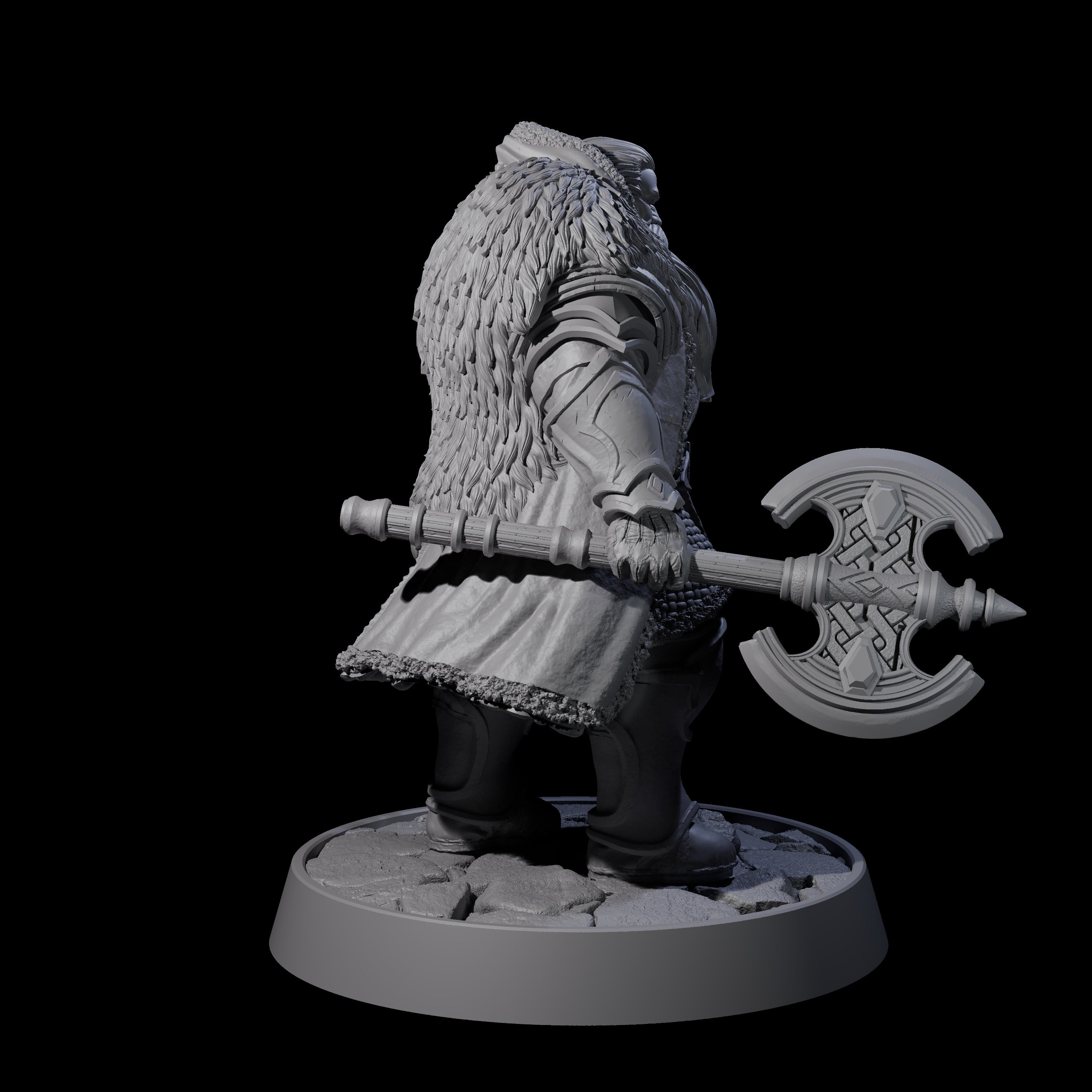 Holy Protector of the Flames A Miniature for Dungeons and Dragons, Pathfinder or other TTRPGs