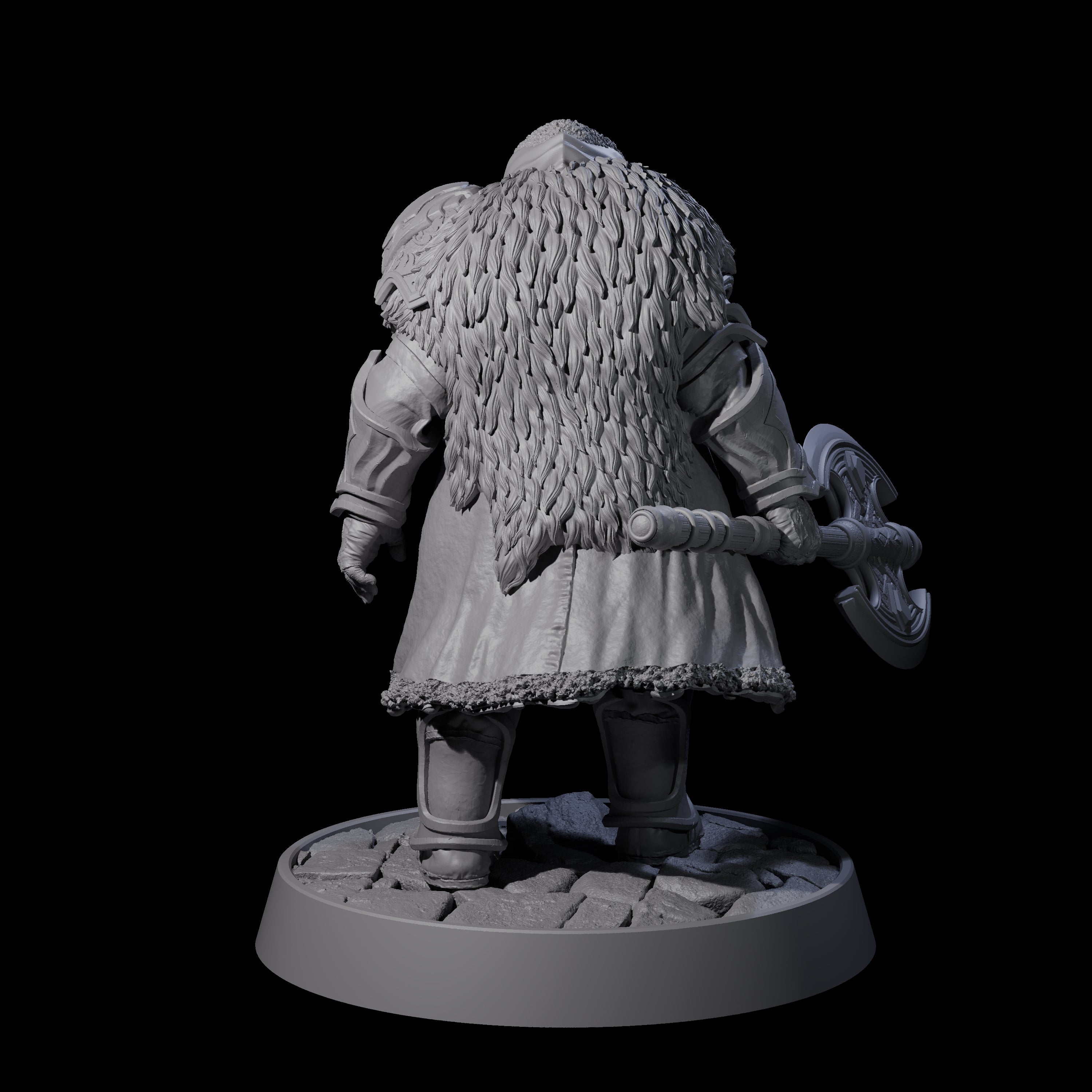 Holy Protector of the Flames A Miniature for Dungeons and Dragons, Pathfinder or other TTRPGs