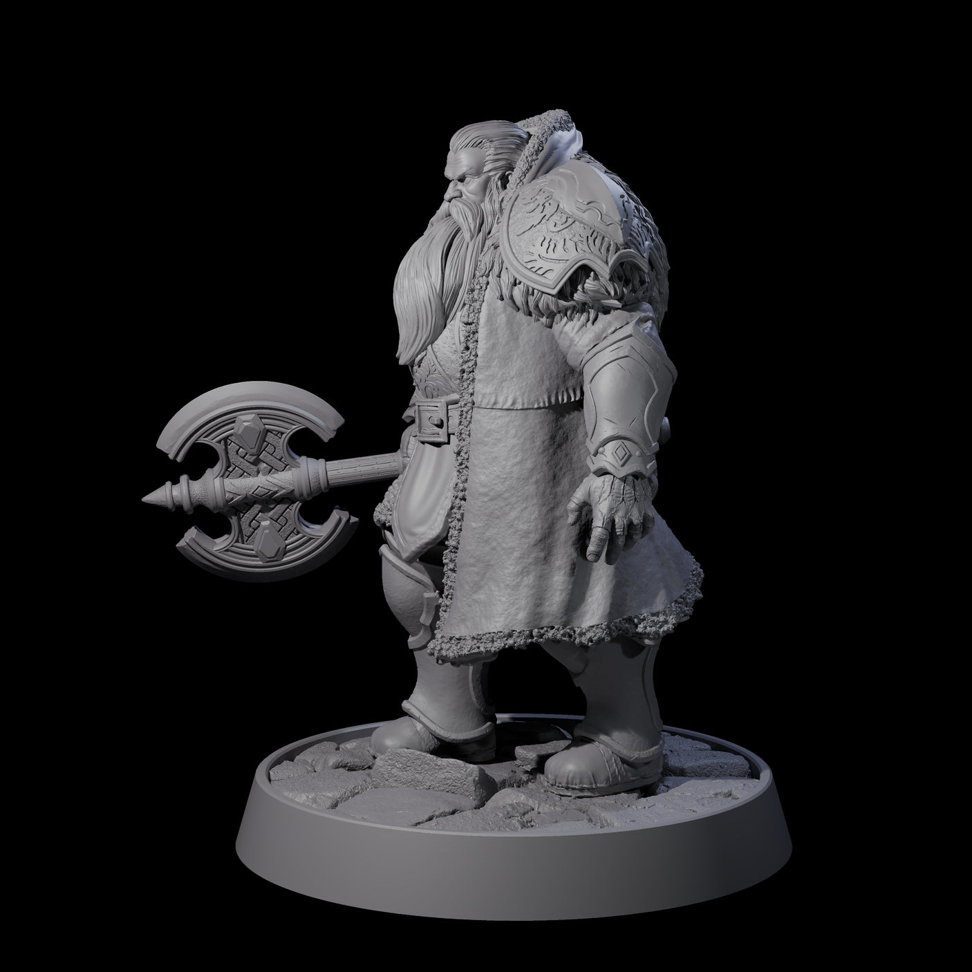Holy Protector of the Flames A Miniature for Dungeons and Dragons, Pathfinder or other TTRPGs