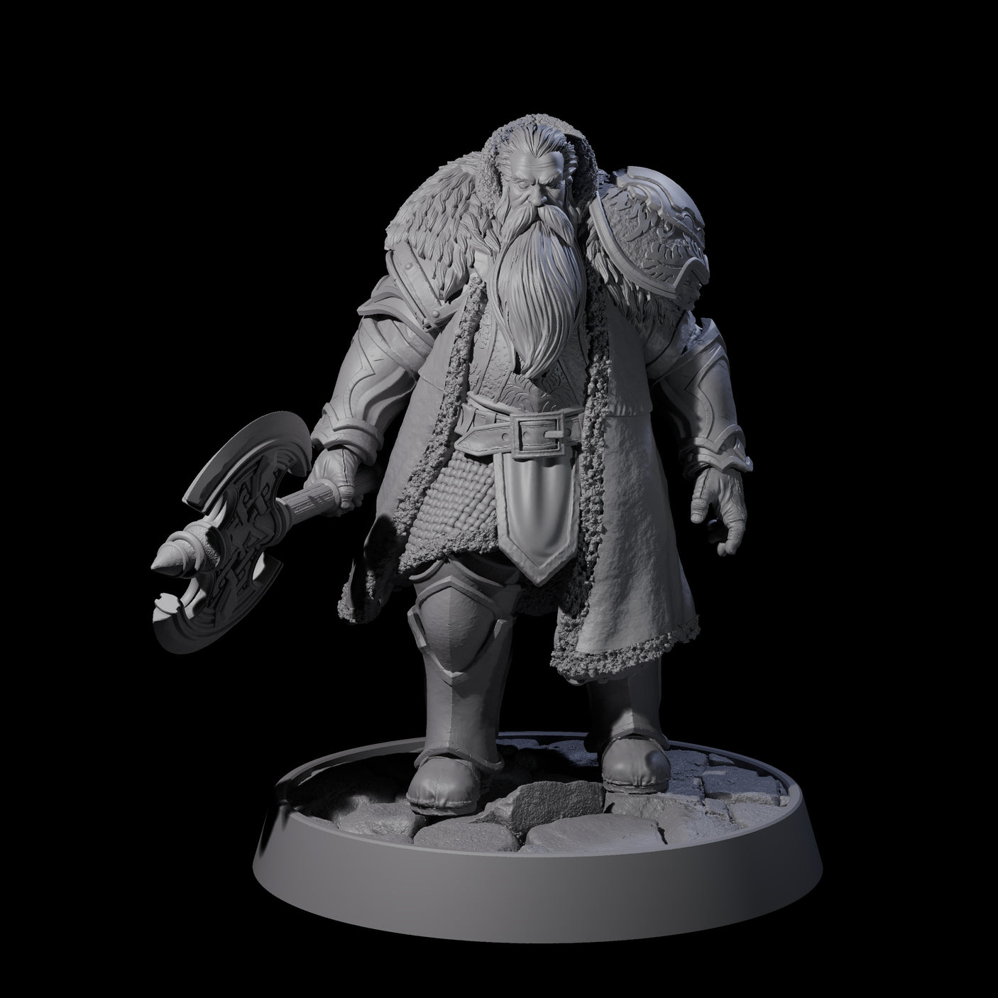 Holy Protector of the Flames A Miniature for Dungeons and Dragons, Pathfinder or other TTRPGs