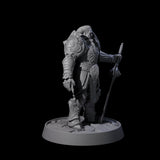 Holy Protector of the Flames B Miniature for Dungeons and Dragons, Pathfinder or other TTRPGs