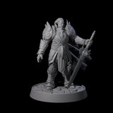 Holy Protector of the Flames B Miniature for Dungeons and Dragons, Pathfinder or other TTRPGs