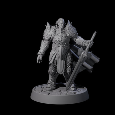 Holy Protector of the Flames B Miniature for Dungeons and Dragons, Pathfinder or other TTRPGs