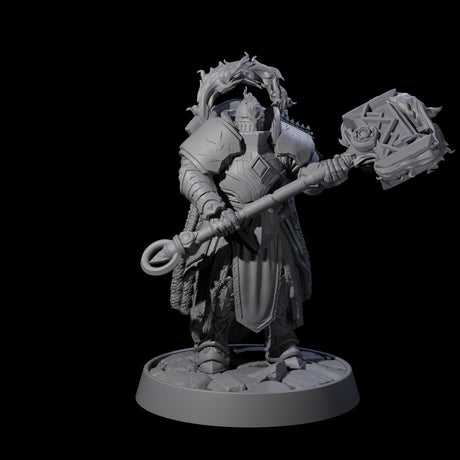 Holy Protector of the Flames C Miniature for Dungeons and Dragons, Pathfinder or other TTRPGs