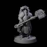Holy Protector of the Flames C Miniature for Dungeons and Dragons, Pathfinder or other TTRPGs