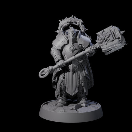 Holy Protector of the Flames C Miniature for Dungeons and Dragons, Pathfinder or other TTRPGs