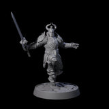 Holy Protector of the Flames D Miniature for Dungeons and Dragons, Pathfinder or other TTRPGs