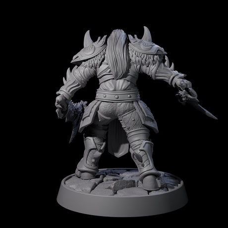 Holy Protector of the Flames E Miniature for Dungeons and Dragons, Pathfinder or other TTRPGs