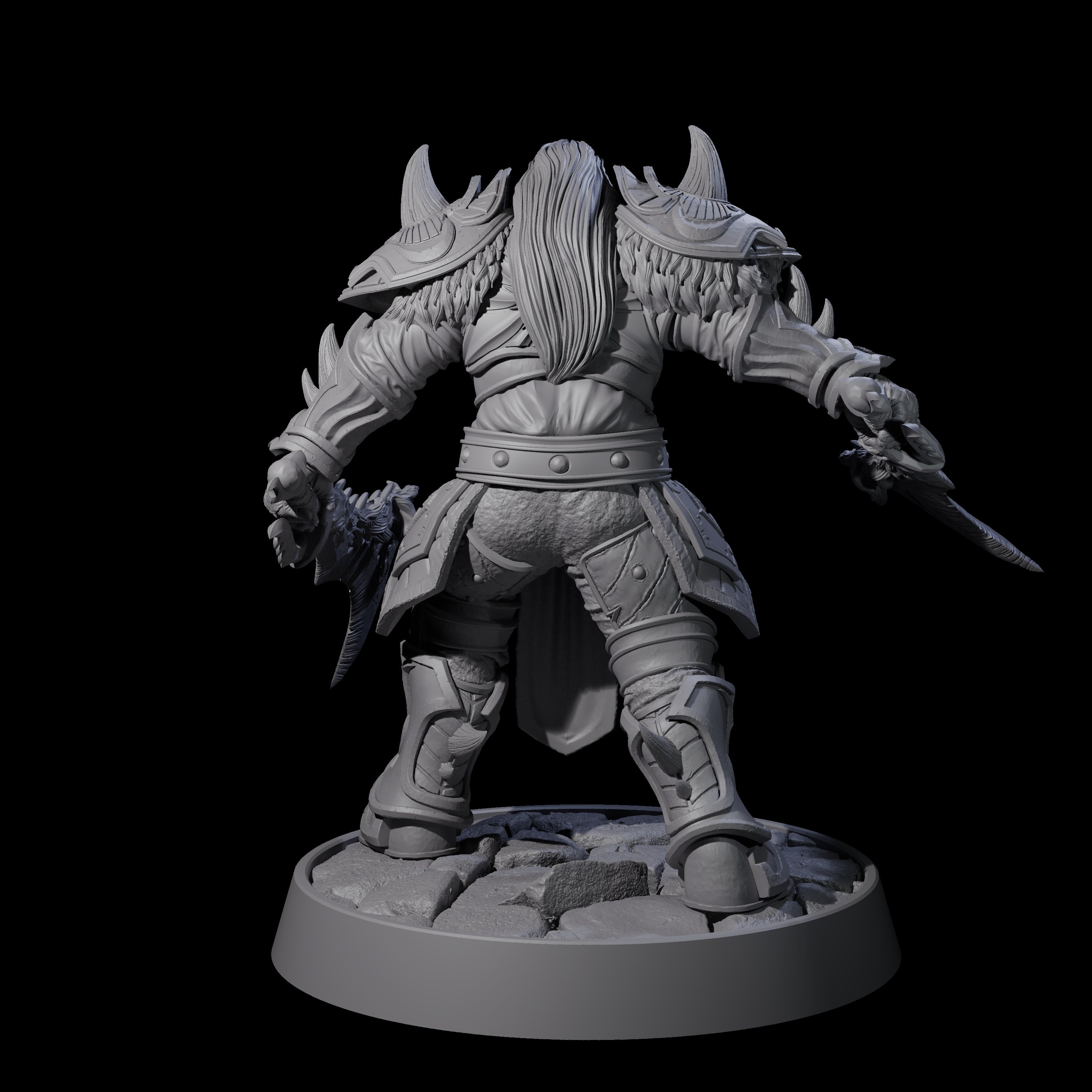 Holy Protector of the Flames E Miniature for Dungeons and Dragons, Pathfinder or other TTRPGs