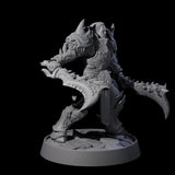 Holy Protector of the Flames E Miniature for Dungeons and Dragons, Pathfinder or other TTRPGs