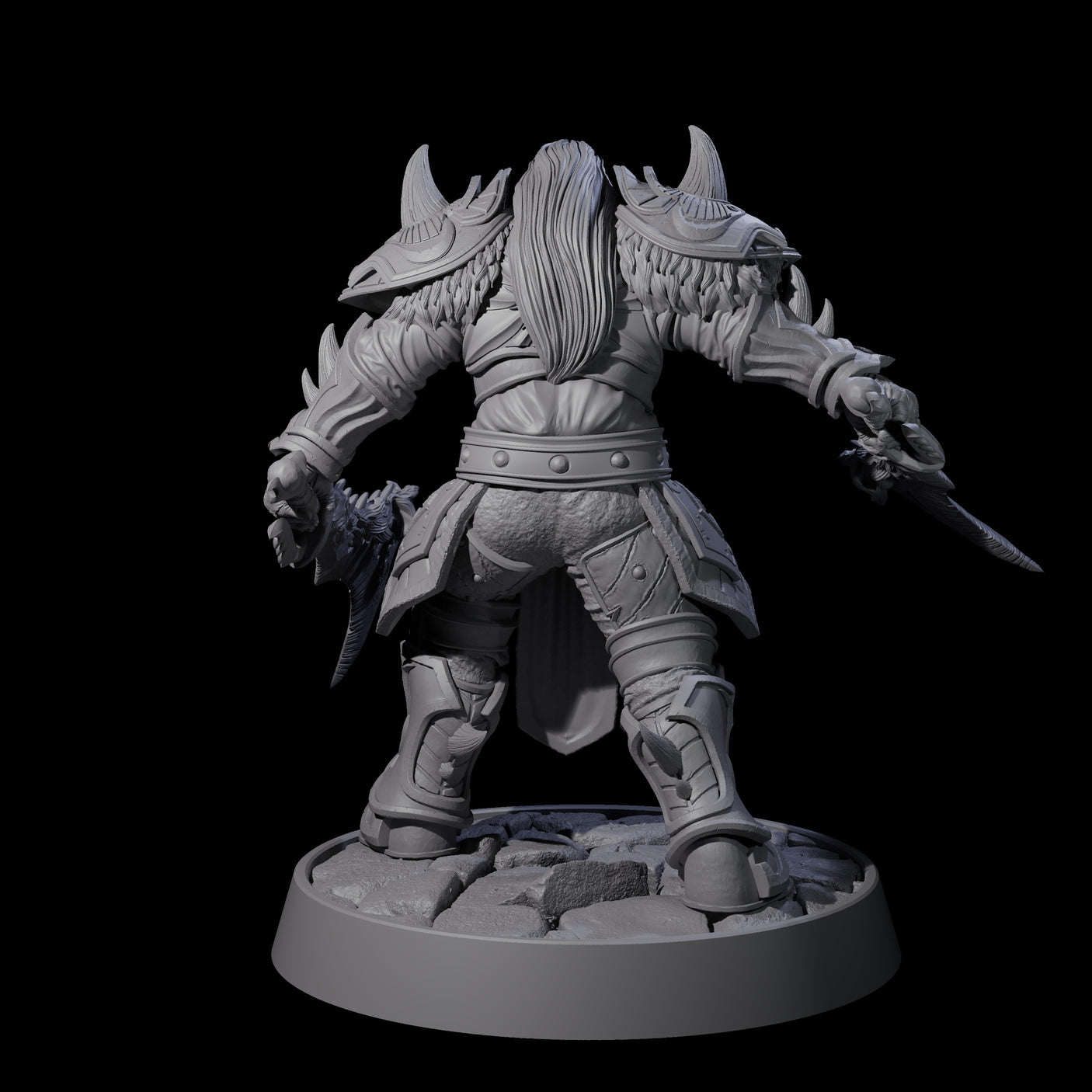 Holy Protector of the Flames E Miniature for Dungeons and Dragons, Pathfinder or other TTRPGs