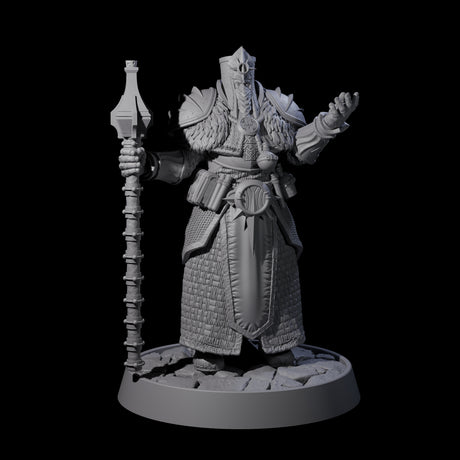 Holy Protector of the Flames F Miniature for Dungeons and Dragons, Pathfinder or other TTRPGs