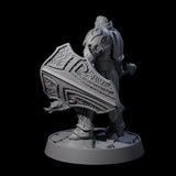 Holy Protector of the Flames G Miniature for Dungeons and Dragons, Pathfinder or other TTRPGs