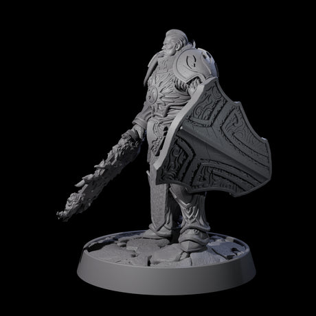 Holy Protector of the Flames G Miniature for Dungeons and Dragons, Pathfinder or other TTRPGs