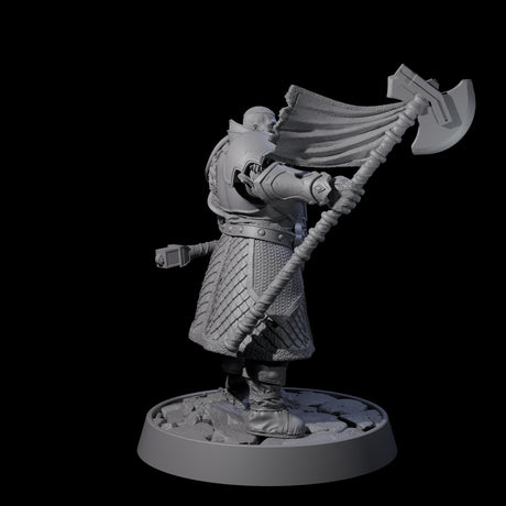 Holy Protector of the Flames H Miniature for Dungeons and Dragons, Pathfinder or other TTRPGs