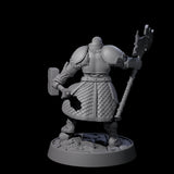 Holy Protector of the Flames H Miniature for Dungeons and Dragons, Pathfinder or other TTRPGs