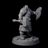 Holy Protector of the Flames I Miniature for Dungeons and Dragons, Pathfinder or other TTRPGs