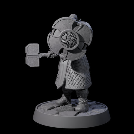 Holy Protector of the Flames I Miniature for Dungeons and Dragons, Pathfinder or other TTRPGs