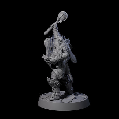 Holy Protector of the Flames J Miniature for Dungeons and Dragons, Pathfinder or other TTRPGs
