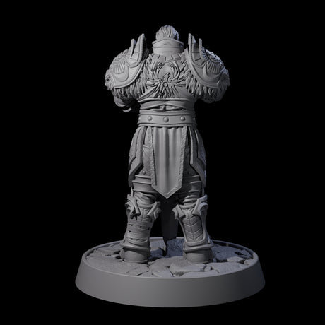 Holy Protector of the Flames K Miniature for Dungeons and Dragons, Pathfinder or other TTRPGs