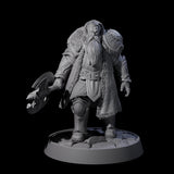 Holy Protectors of the Flames Miniature for Dungeons and Dragons, Pathfinder or other TTRPGs