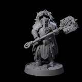 Holy Protectors of the Flames Miniature for Dungeons and Dragons, Pathfinder or other TTRPGs