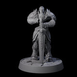 Holy Protectors of the Flames Miniature for Dungeons and Dragons, Pathfinder or other TTRPGs