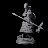 Holy Stalwart Human Paladin Miniature for Dungeons and Dragons, Pathfinder or other TTRPGs