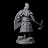 Holy Stalwart Human Paladin Miniature for Dungeons and Dragons, Pathfinder or other TTRPGs