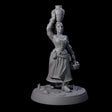 Honest Village Woman B Miniature for Dungeons and Dragons, Pathfinder or other TTRPGs
