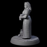 Honest Village Woman C Miniature for Dungeons and Dragons, Pathfinder or other TTRPGs