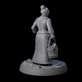 Honest Village Woman D Miniature for Dungeons and Dragons, Pathfinder or other TTRPGs