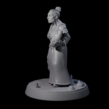 Honest Village Woman D Miniature for Dungeons and Dragons, Pathfinder or other TTRPGs