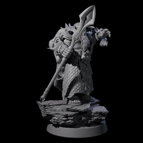 Honorable Orc of the East A Miniature for Dungeons and Dragons, Pathfinder or other TTRPGs