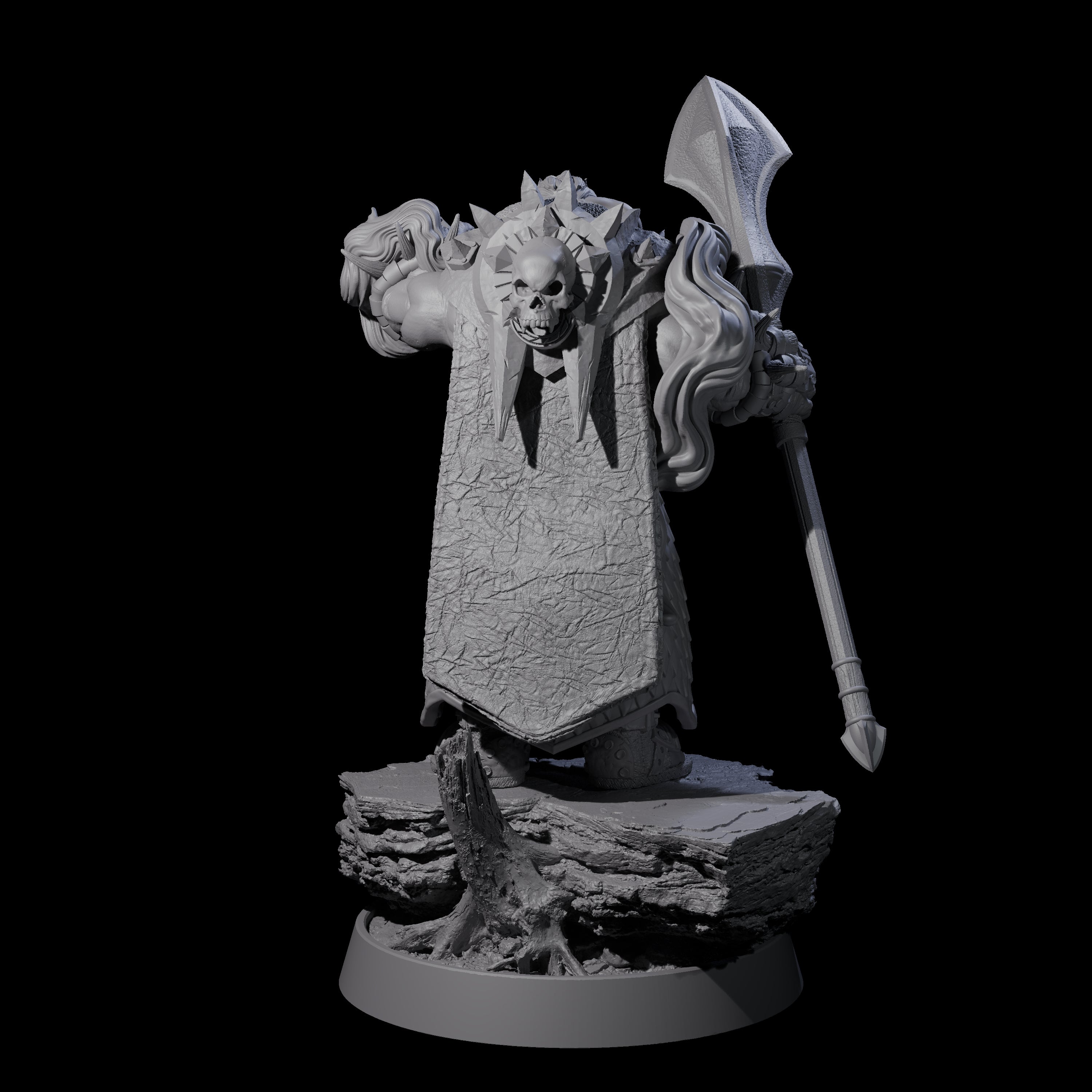 Honorable Orc of the East A Miniature for Dungeons and Dragons, Pathfinder or other TTRPGs