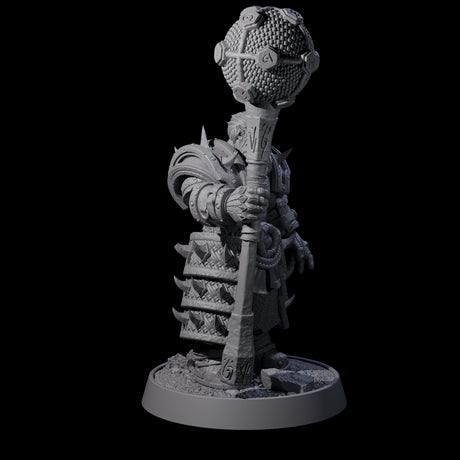 Honorable Orc of the East B Miniature for Dungeons and Dragons, Pathfinder or other TTRPGs