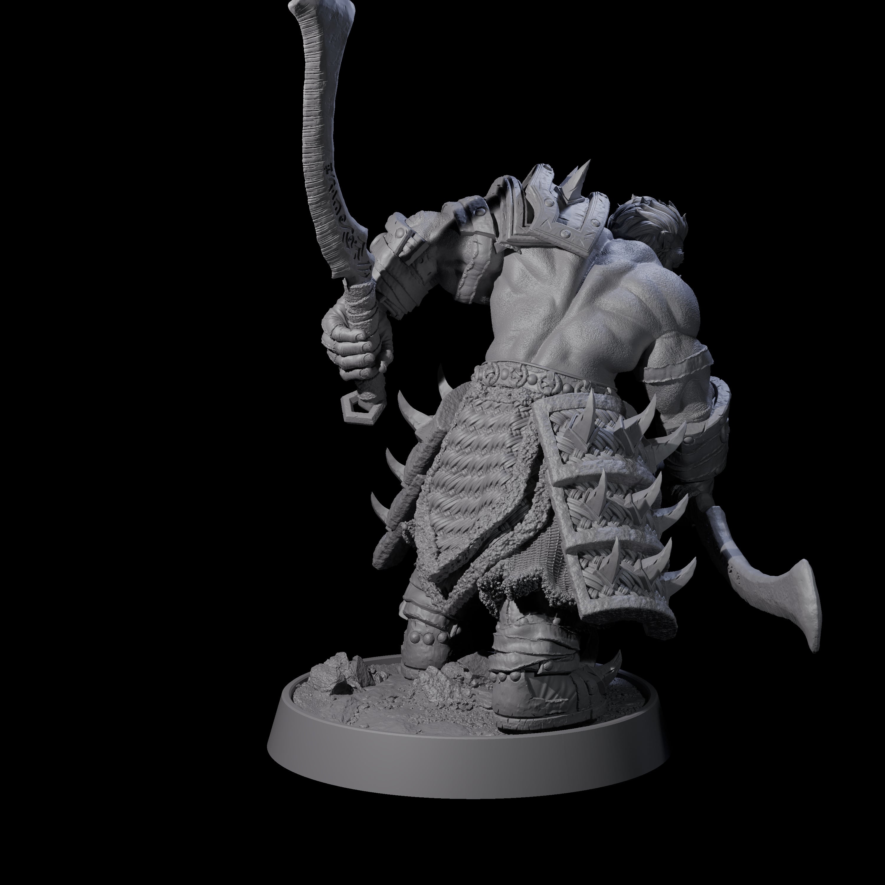 Honorable Orc of the East C Miniature for Dungeons and Dragons, Pathfinder or other TTRPGs
