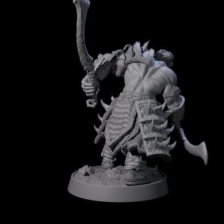 Honorable Orc of the East C Miniature for Dungeons and Dragons, Pathfinder or other TTRPGs