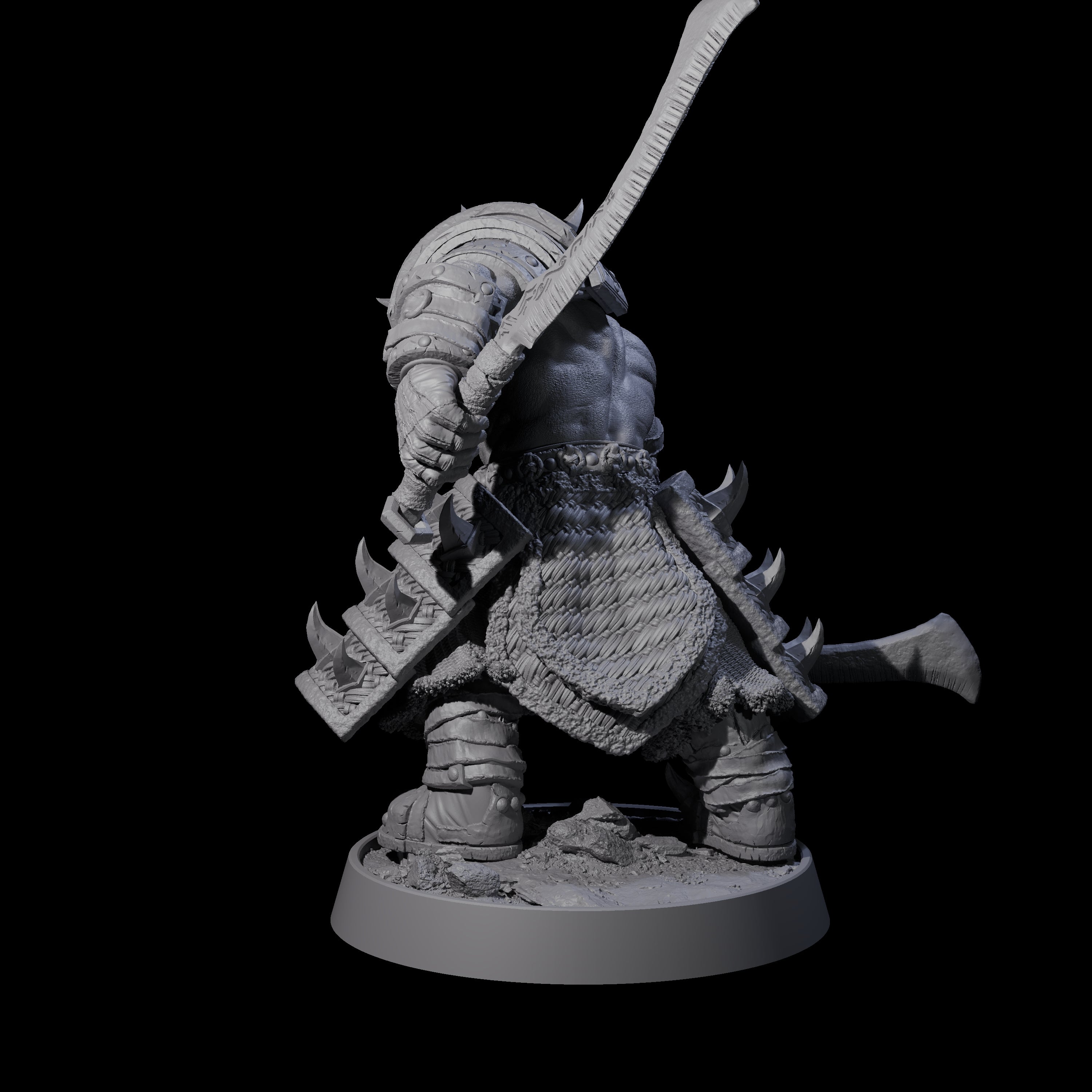 Honorable Orc of the East C Miniature for Dungeons and Dragons, Pathfinder or other TTRPGs